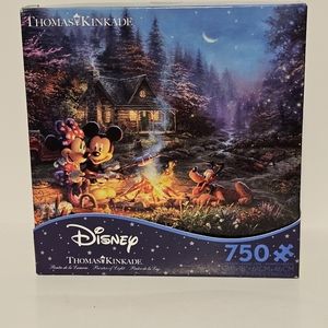 Mickey Mouse Thomas Kinkade Puzzle NEW